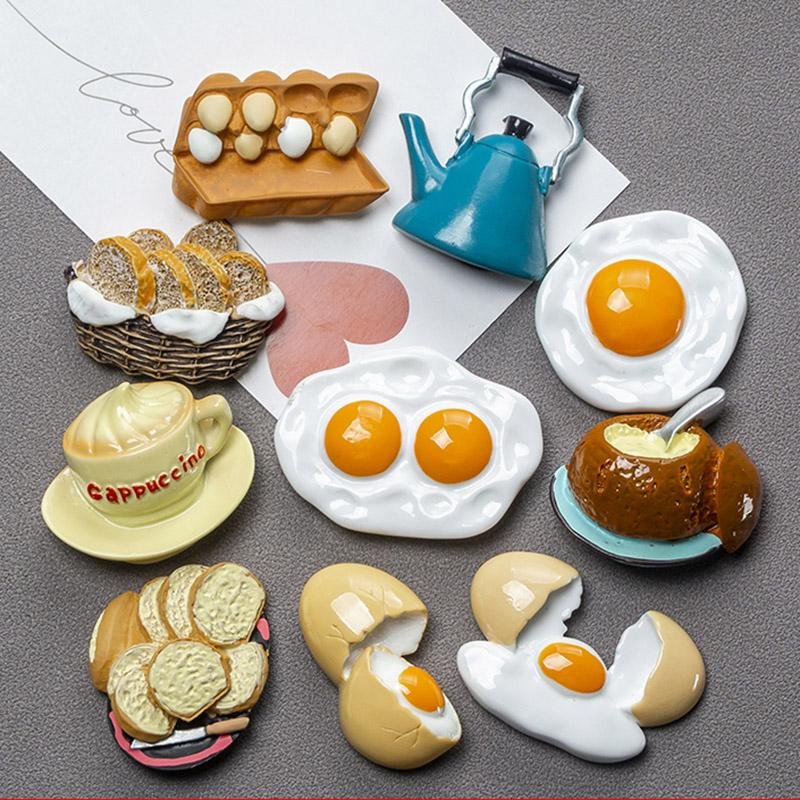 3D Creative Food Magnets