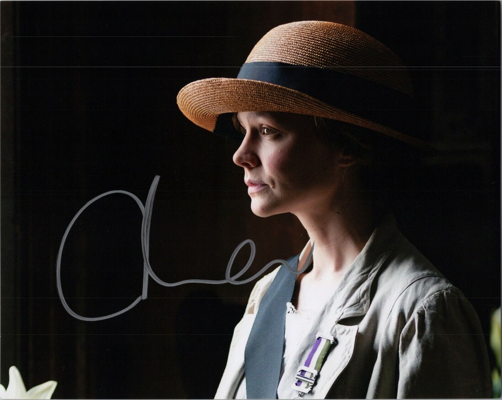 ~~ CAREY MULLIGAN Authentic Hand-Signed Suffragette