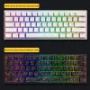 YK61 Wired Adjustable Key Travel Magnetic Axis Mechanical Keyboard FPS E-Sports Game RGB Lighting 61 Keyboard