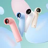 Hurricane Small Water Pipe Handheld Fan Portable Mini Silent Electric Fan USB Turbine Desktop Electric High Wind Power Long Endurance cCooling