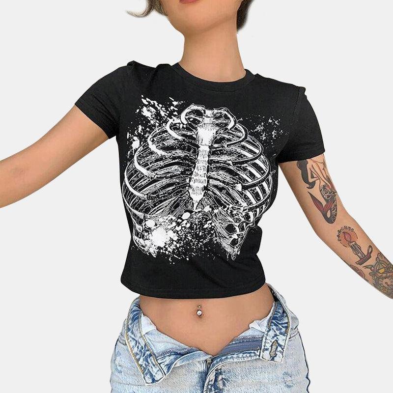 Sternum Print T-Shirt