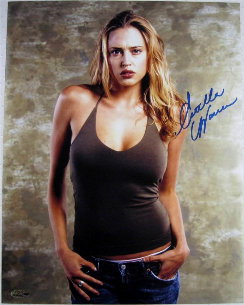 Estella Warren Signed 11x14 Photo Poster painting Victoria Secret Model Beauty & The Beast B