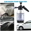 2L Car Foam Sprayer with 2 Types of Nozzle Pneumatic Washer Car Window Cleaning