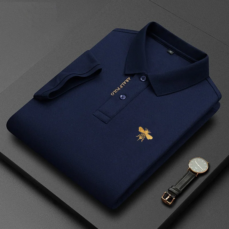 Casual Business Embroidery Polo Shirt