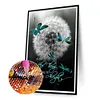 uk.everydayedeals (Limited Stock)Diamond Painting - Full Round - Letter Dandelion