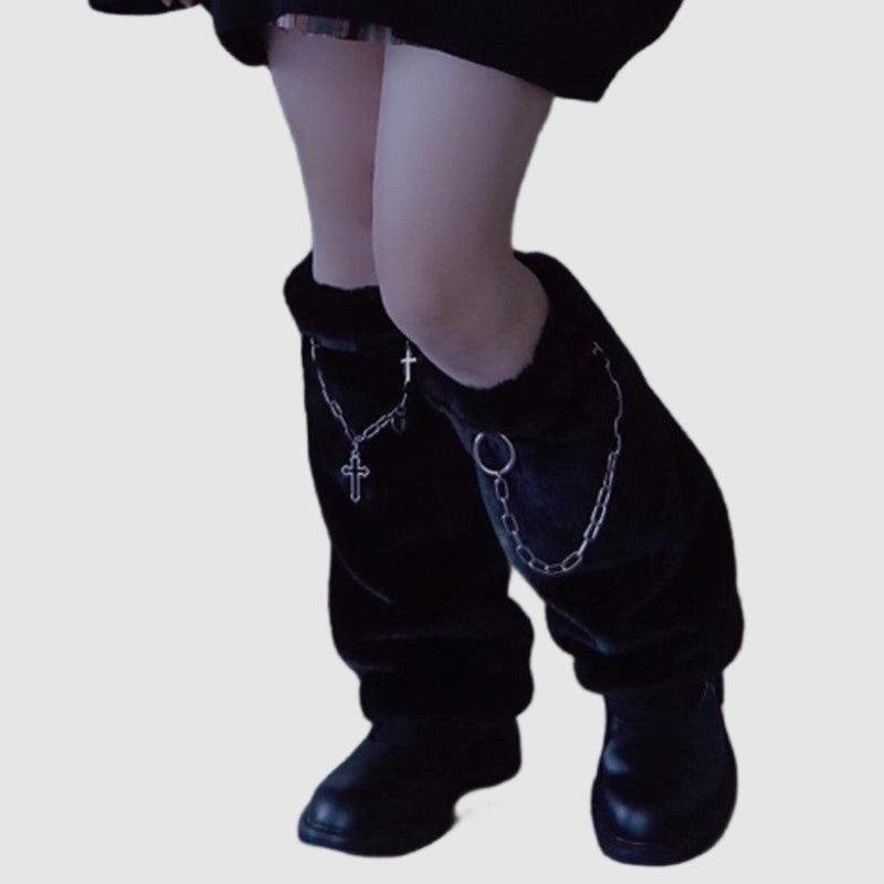 Punk Fur Leg Covers