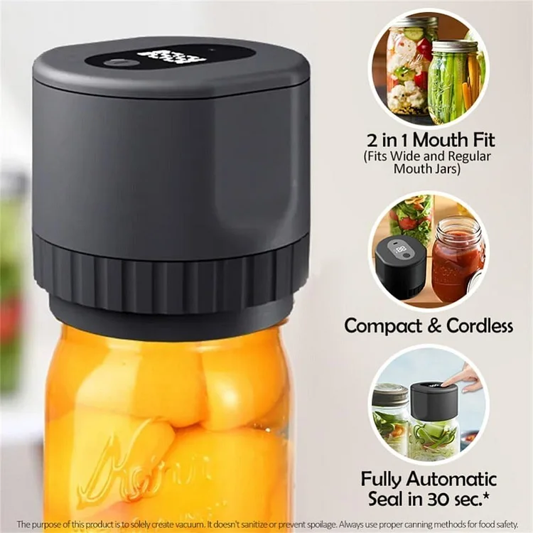 mason jar vacuum sealer