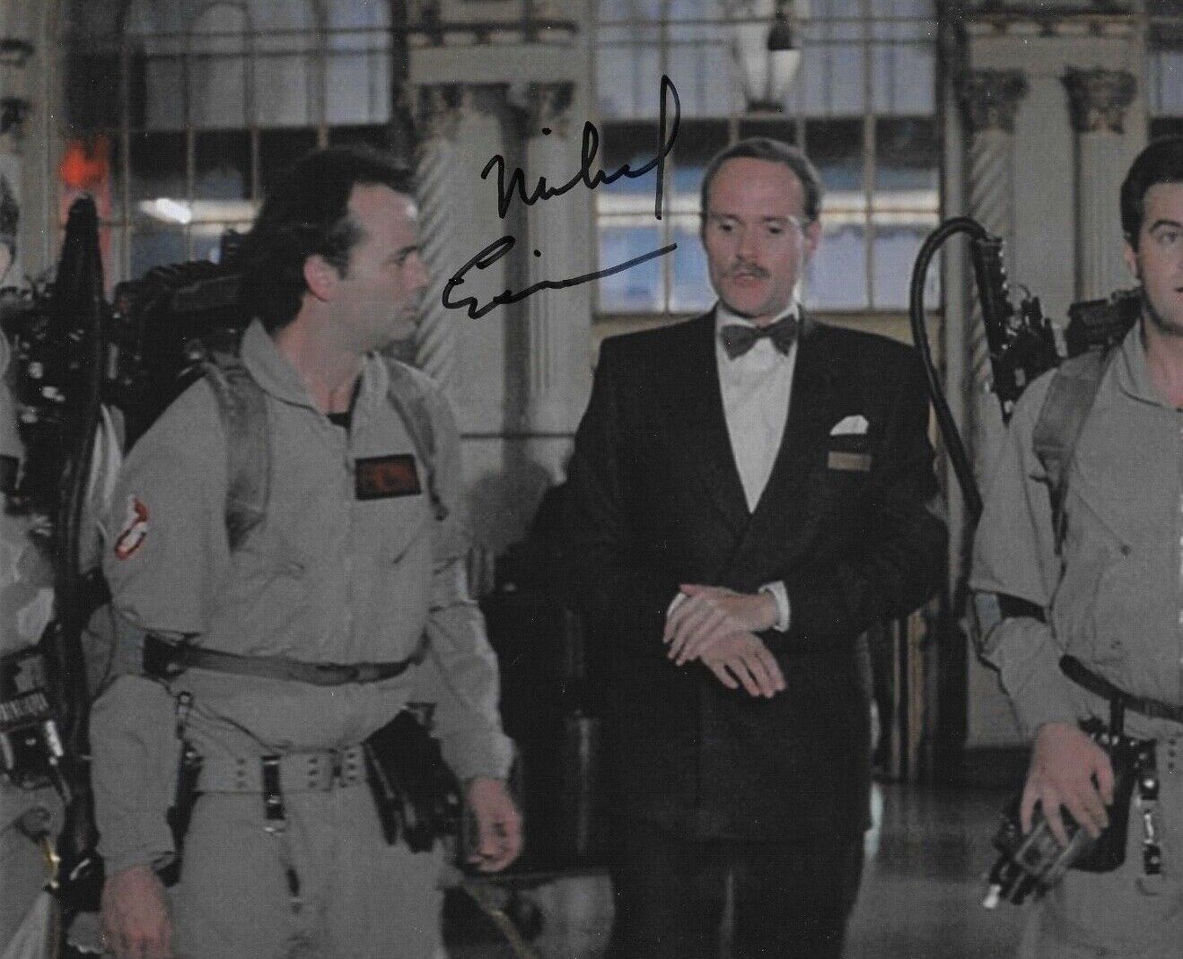 * MICHAEL ENSIGN * signed 8x10 Photo Poster painting * GHOSTBUSTERS * COA * 3