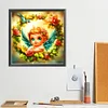 Diamond Painting -DIY Round Drill Girl(40x40cm)