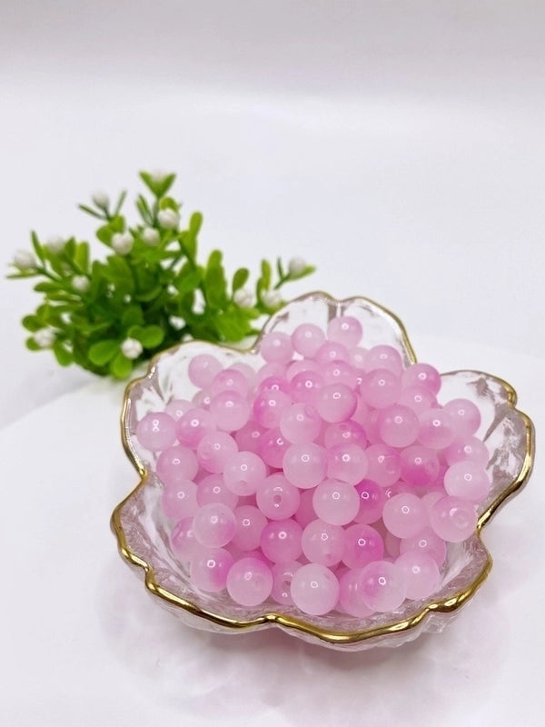 300 Pcs/Package  Glass Solid Color Beads