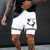 Men's Smiley Shorts Performance Shorts by Inlyline