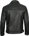 Decrum Mens Leather Jacket - Real Lambskin Classic Vintage Style Leather Jackets For Men