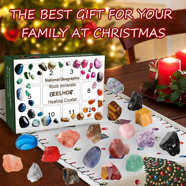 National Geographic” Healing Crystal Advent Calendar