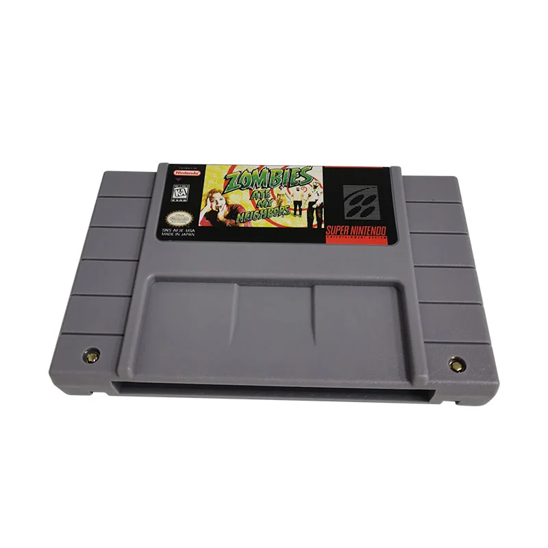 Zombies Ate My Neighbors SNES For Super Nintendo Entertainment System - 16 Bit US Version Game Cartridge