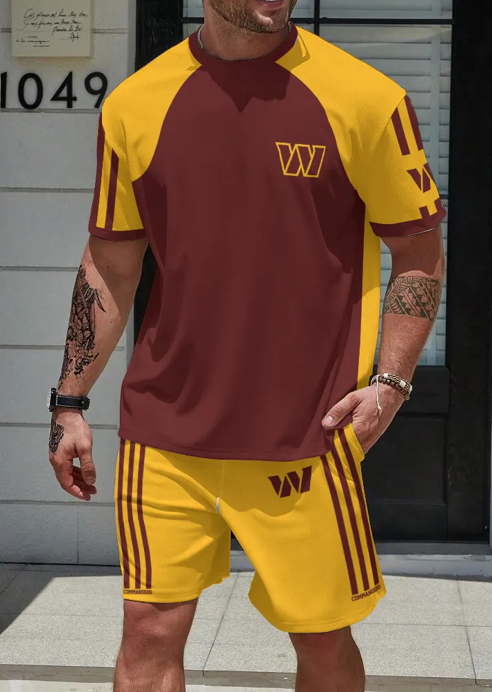 Washington Commanders Limited Edition Top And Shorts Two-Piece Suits