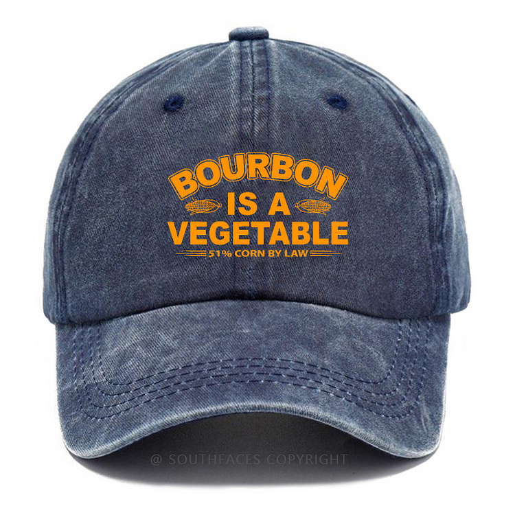 Bourbon Is A Vegetable 51% Corn By Law Hat