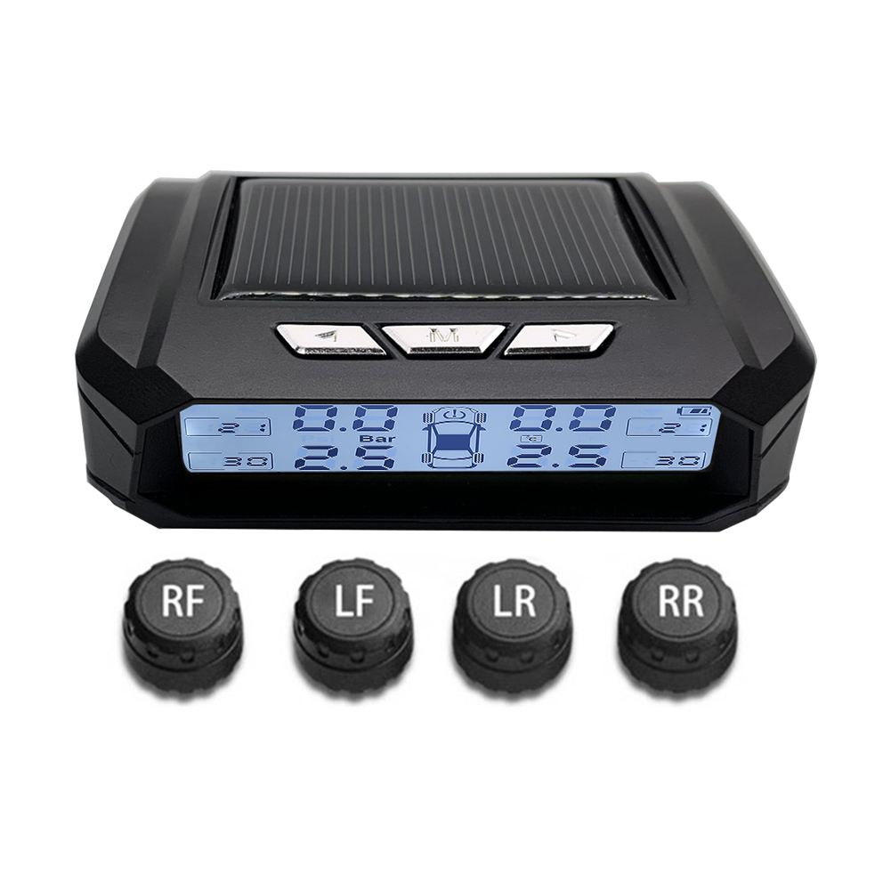 

AN05 Solar Car TPMS Auto Tire Pressure Monitoring Tyre Temp Alarm System, 501 Original