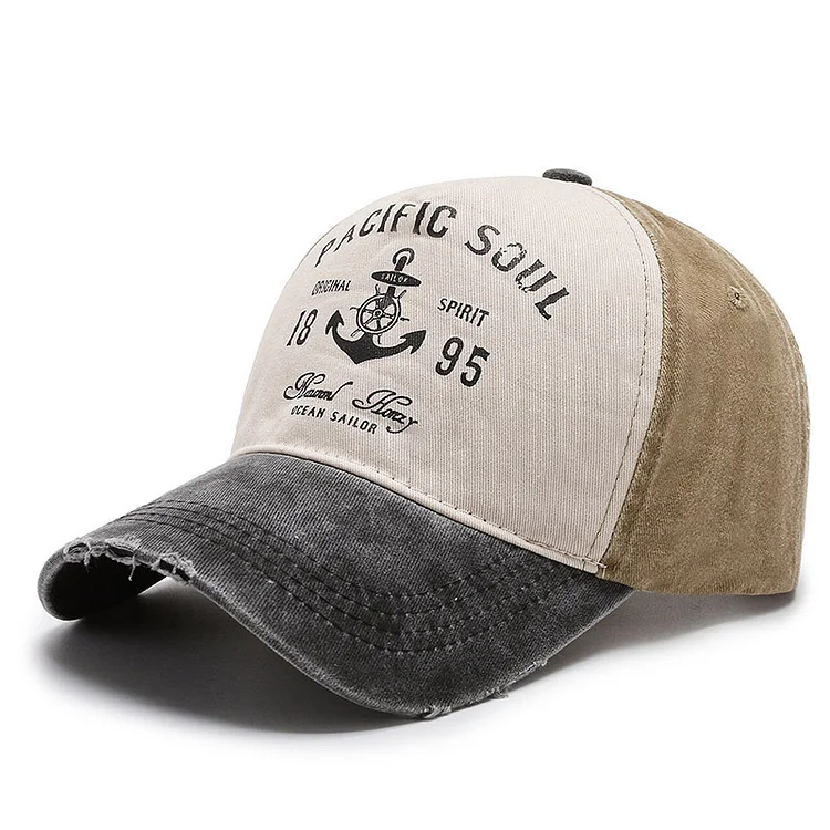 Retro Washed And Worn Baseball Cap