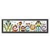 Welcome Owl-11CT Counted Cross Stitch Kit(73*22cm)