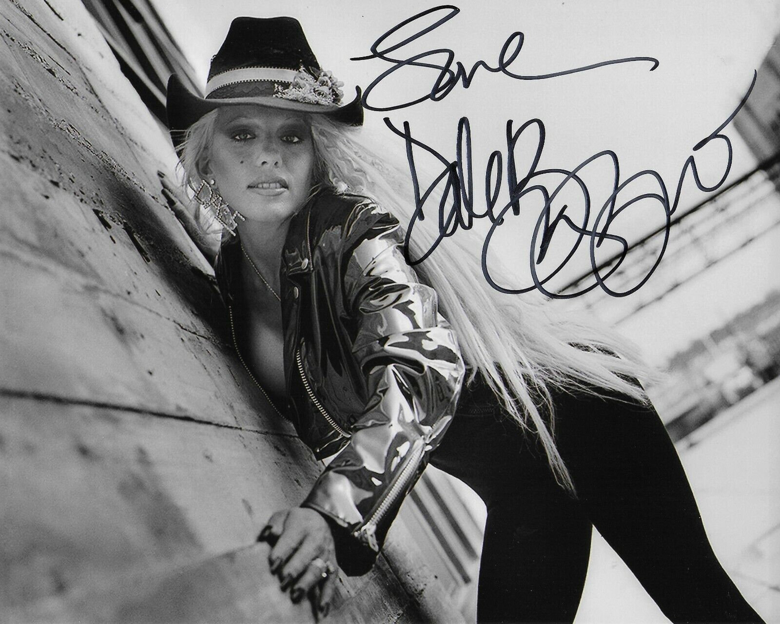 Dale Bozzio Missing Persons Original Signed 8x10 Photo Poster painting #32 At Hollywoodshow