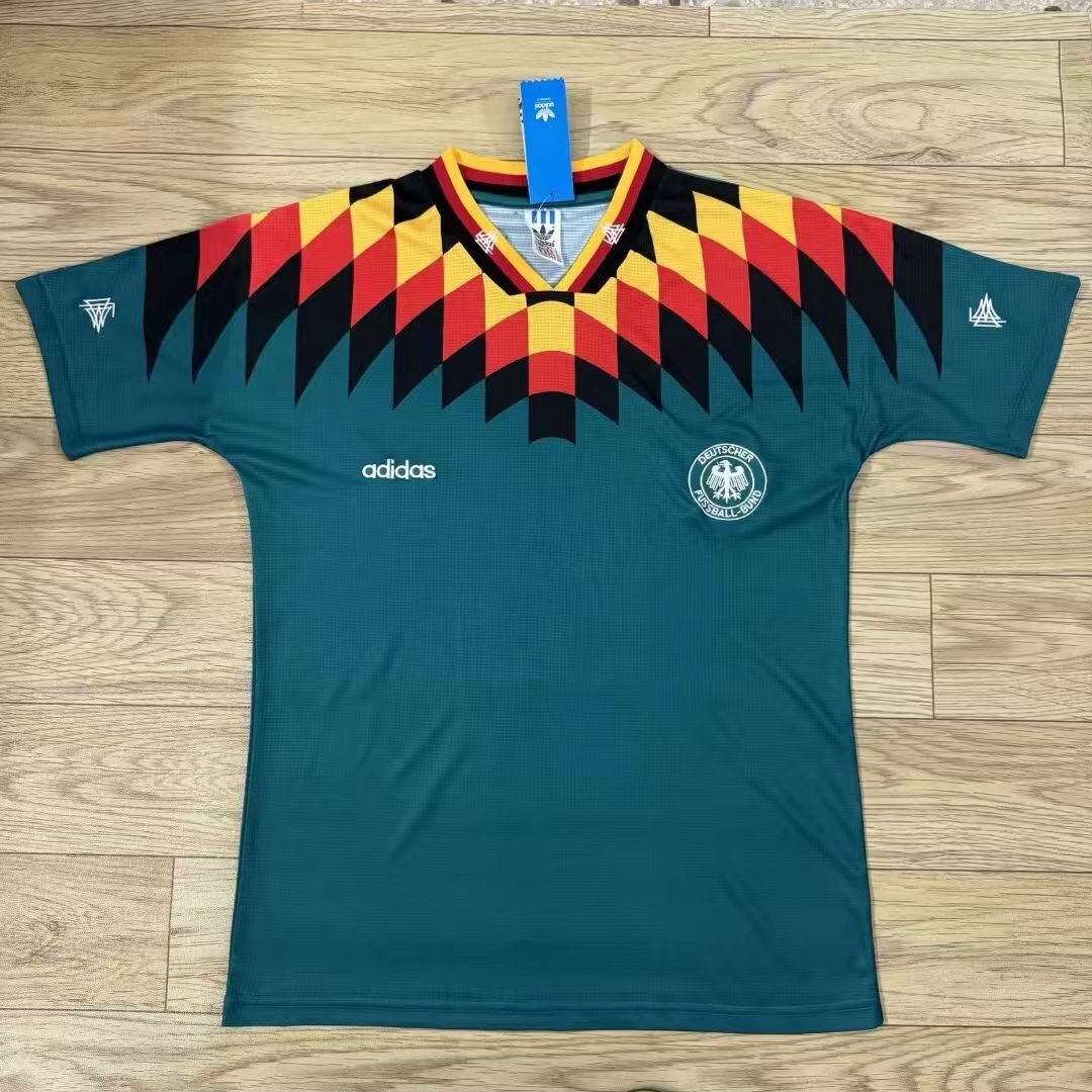 Retro 1994 Germany Away Football T-Shirt Thai Quality