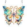(US Only)Acrylic Single-Sided Diamond Painting Hanging Pendant for Home Decor (Butterfly)