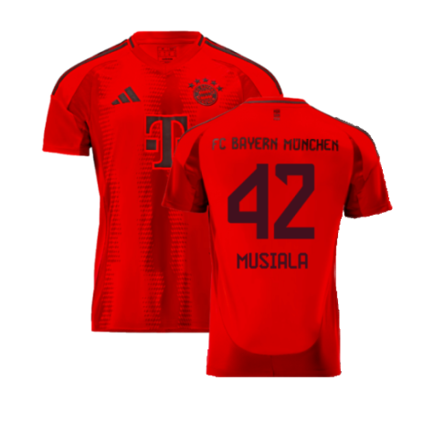 FC Bayern München Jamal Musiala 42 Home Trikot 2024-2025