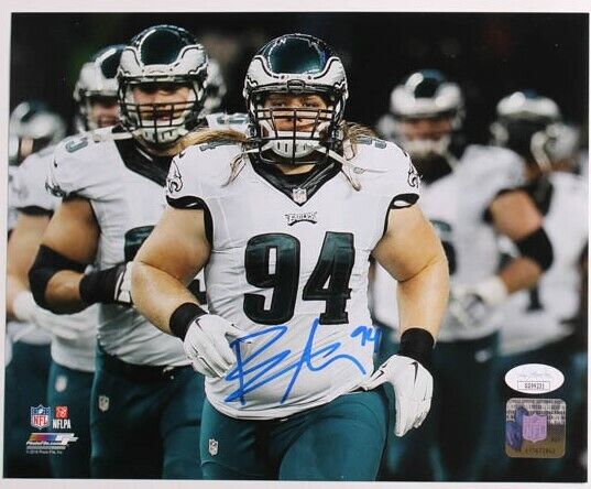 ~Philadelphia Eagles~ Beau Allen Autographed Signed 8x10 Football Photo Poster painting JSA COA