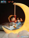 Little Monkey D. Luffy Magnetic Night Lamp with LED - ONE PIECE Official Statue - HAPPY LIFE Studio