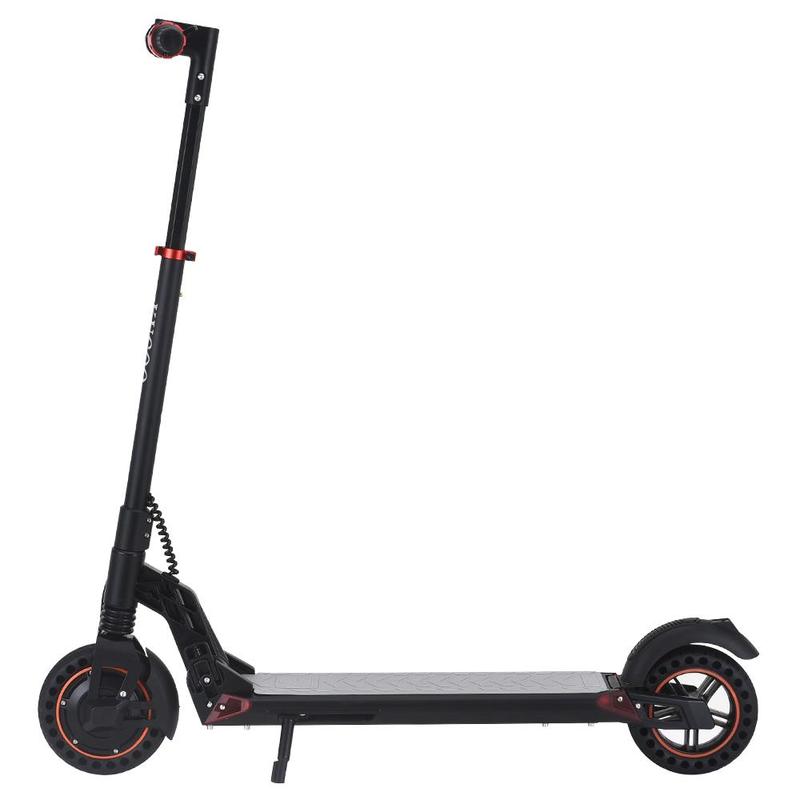KUGOO S1 Plus Trottinette électrique pliant 8 pouces Moteur 350W 7.5Ah Écran LCD clair Max 30 km/h 3 modes de vitesse