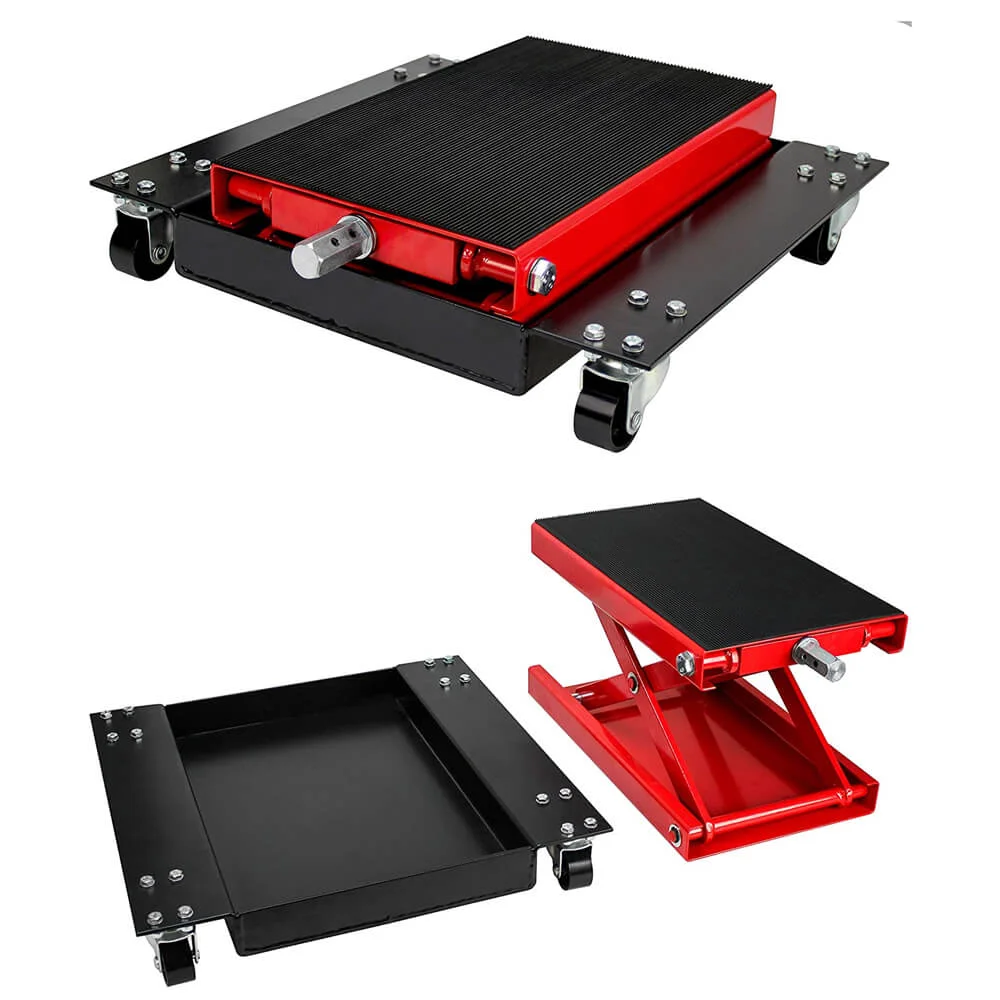 Wide Deck Motorcycle Scissor Jack