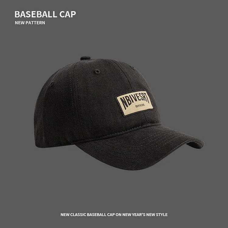 Breathable Sunscreen Outdoor Vintage Embriodery Solid Adjustable Unisex Baseball Cap Casual Hat Sun Cap Leisure Hat