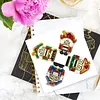 4pcs DIY Nutcracker Full Drill Special Shaped Diamond Painting Keychains Gifts