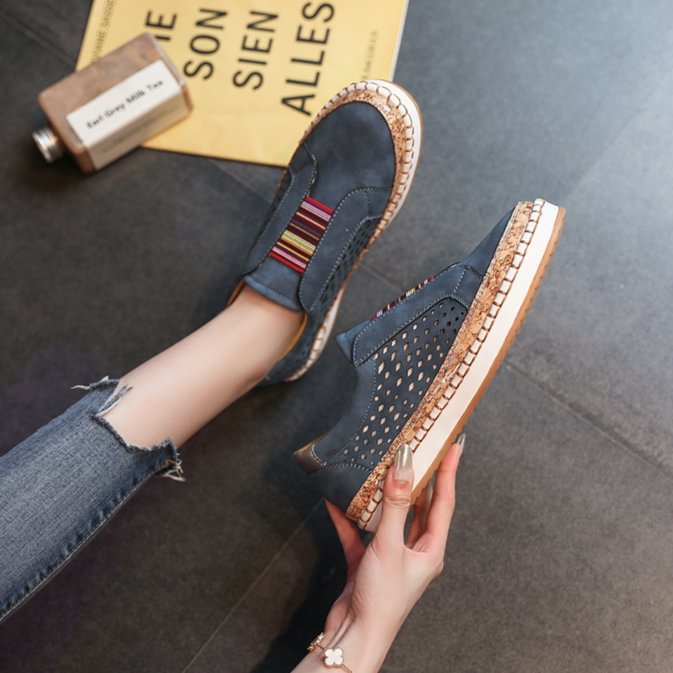 women slip on sneakers shallow loafers vulcanized shoes