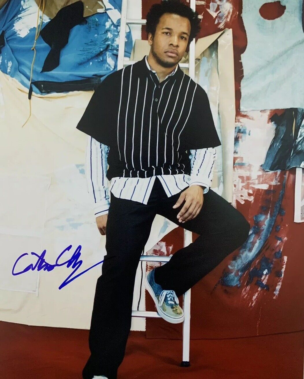 CAUTIOUS CLAY HAND SIGNED 8x10 Photo Poster painting SINGER INDIE AUTOGRAPHED AUTHENTIC RARE