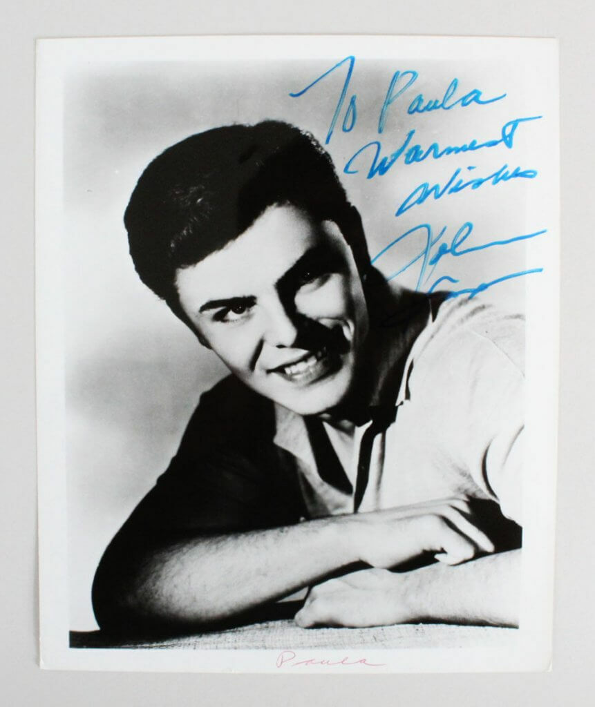 John Saxon Signed Photo Poster painting 8x10 - COA JSA