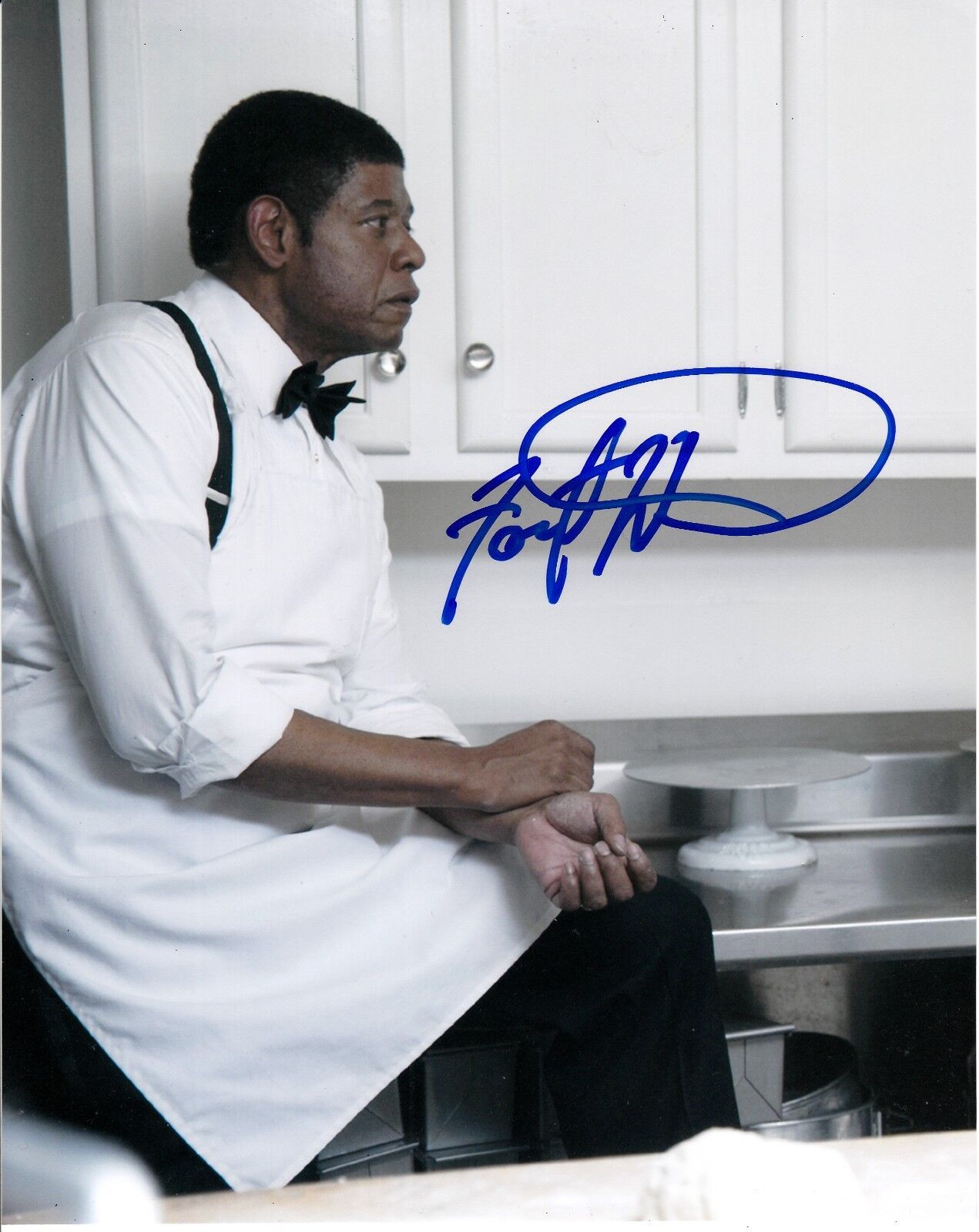 FOREST WHITAKER SIGNED THE BUTLER Photo Poster painting UACC REG 242 (1)