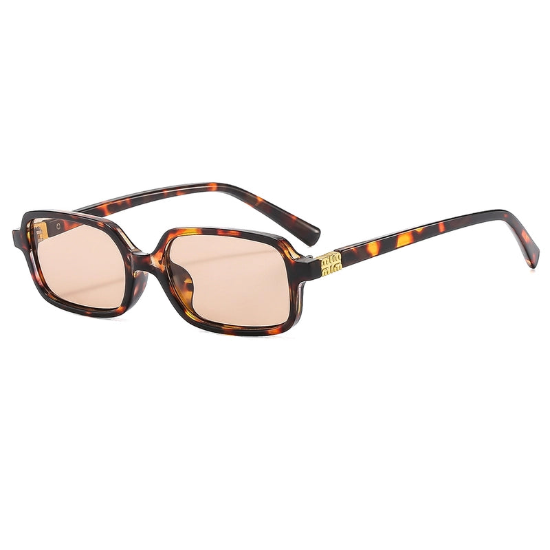 Casual Geometric Pc Square Full Frame Glasses