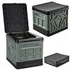 Folding Collapsible Toilet for Adults & Kids Emergency Toilet with Lid & Reusable for Camping Travel Outdoor Car RV & Emergency Use