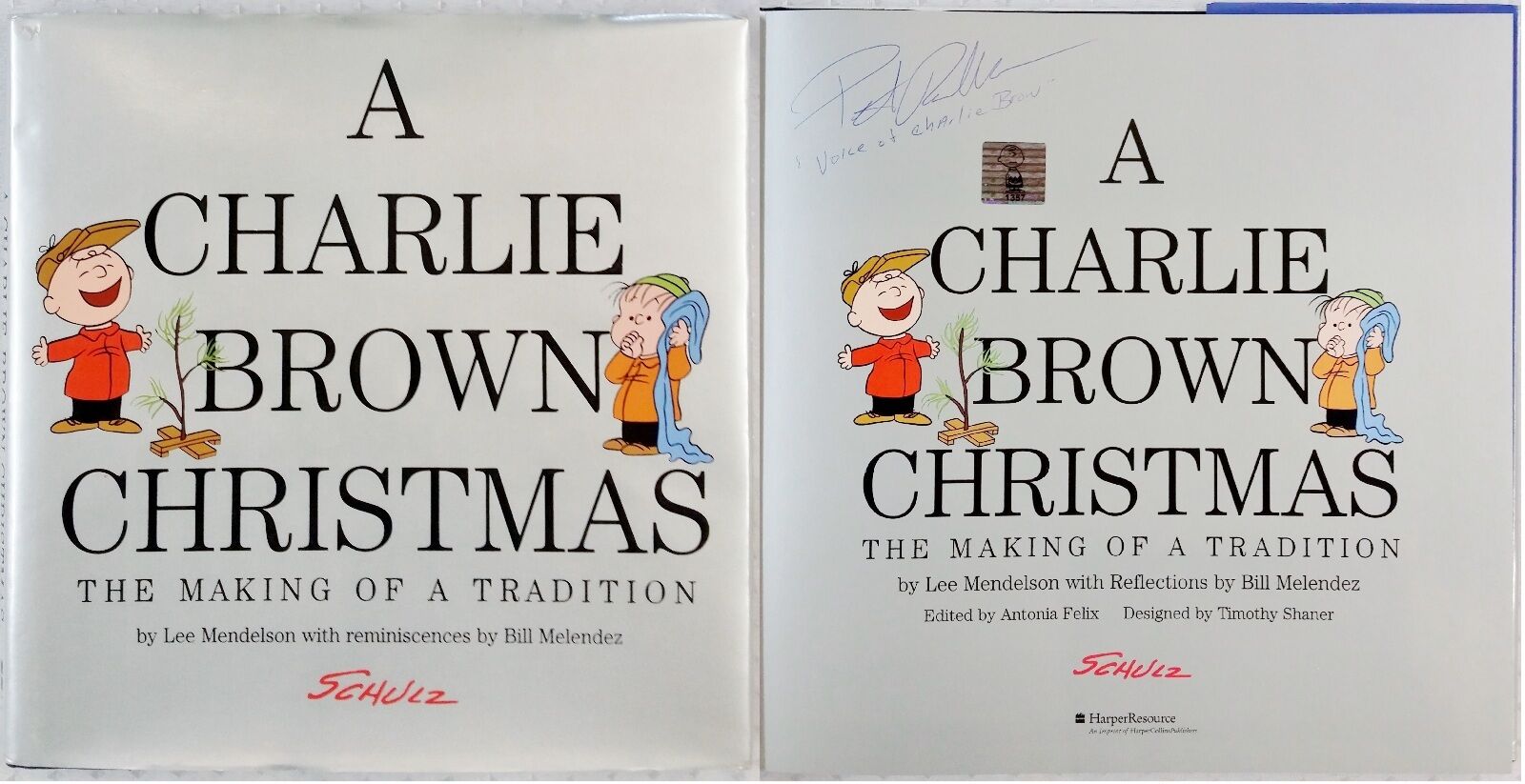 PETER ROBBINS Signed A CHARLIE BROWN CHRISTMAS Book ~ OC COA Exclusive Autograph