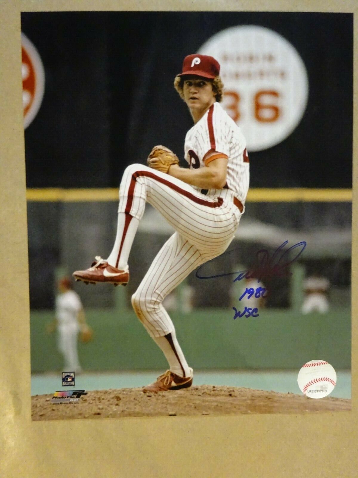 Autographed DICKIE NOLES Signed 8x10 Photo Poster paintinggraph Philadelphia Phillies