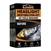Car Headlight Restoration Set Headlamp Cover Scratch Remover for Car Maintenance