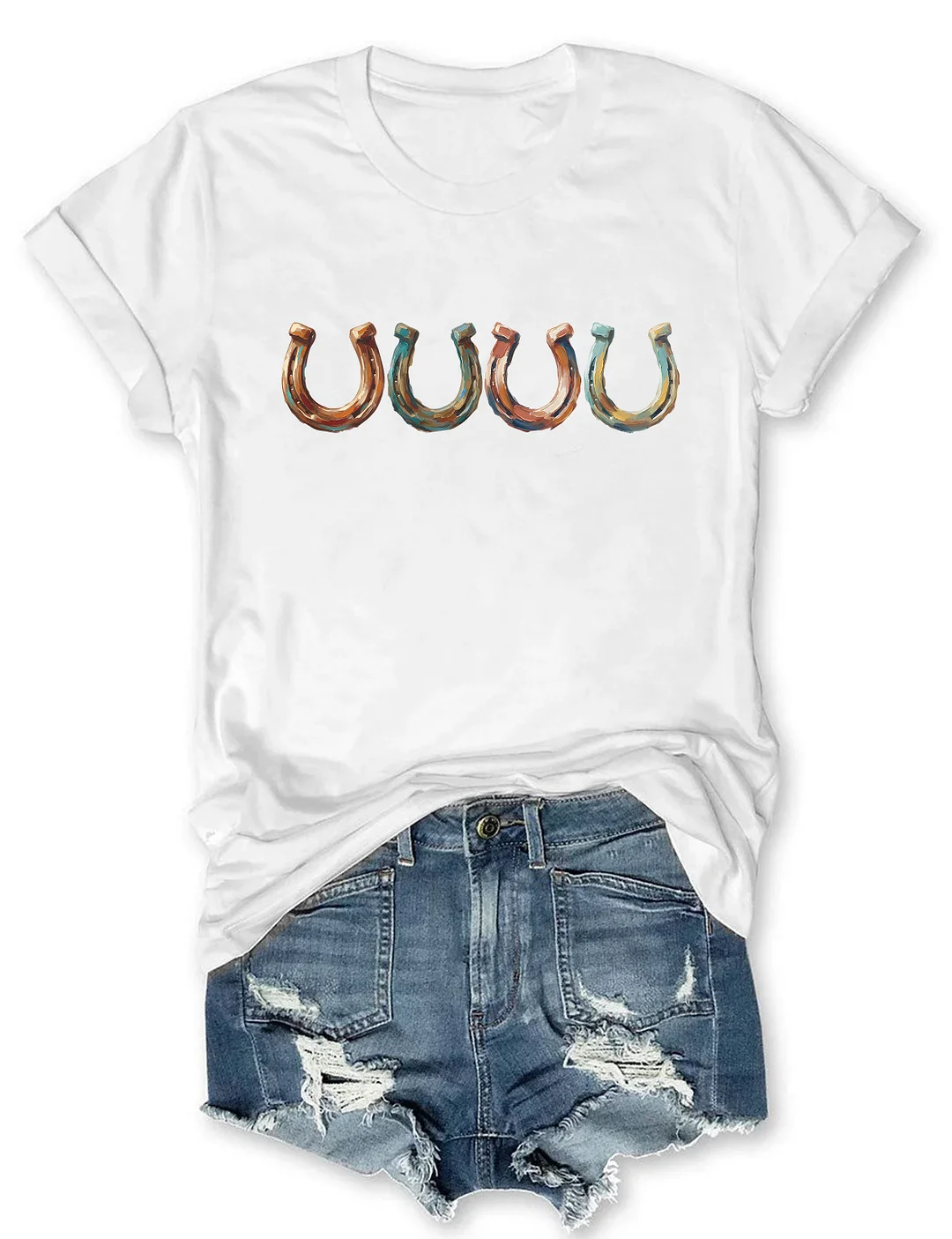 Horseshoe Horse Lover T-shirt