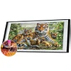 >SALE<Tiger Full Round Drill Diamond Painting DIY Embroidery Wall Art Home Decor