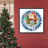 >SALE<5D DIY Full Round Drill Diamond Painting Wreath Kit Home Decoration 30x30cm
