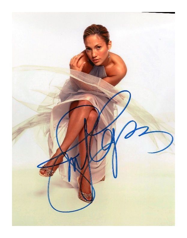 JENNIFER LOPEZ AUTOGRAPHED SIGNED A4 PP POSTER Photo Poster painting PRINT 18