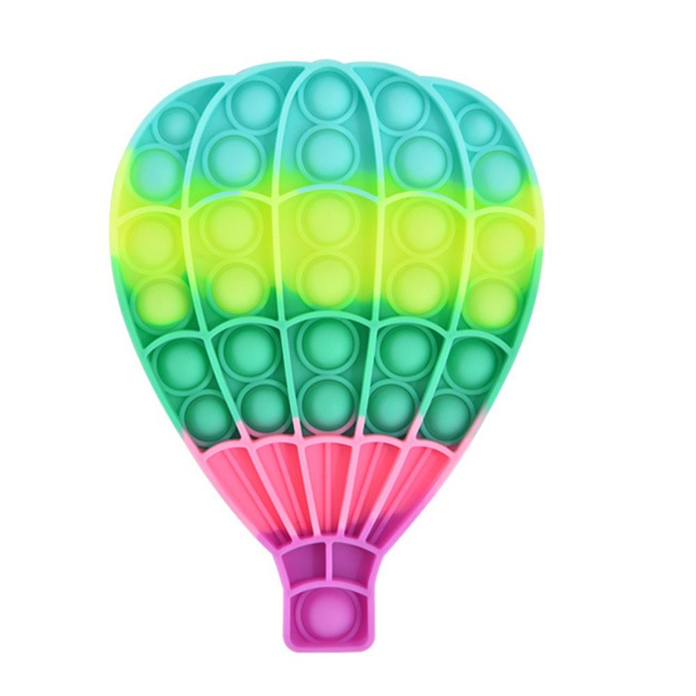 

Hot Air Balloon Pastel Silicone Push Bubble Fingertip Decompression Crafts, 501 Original