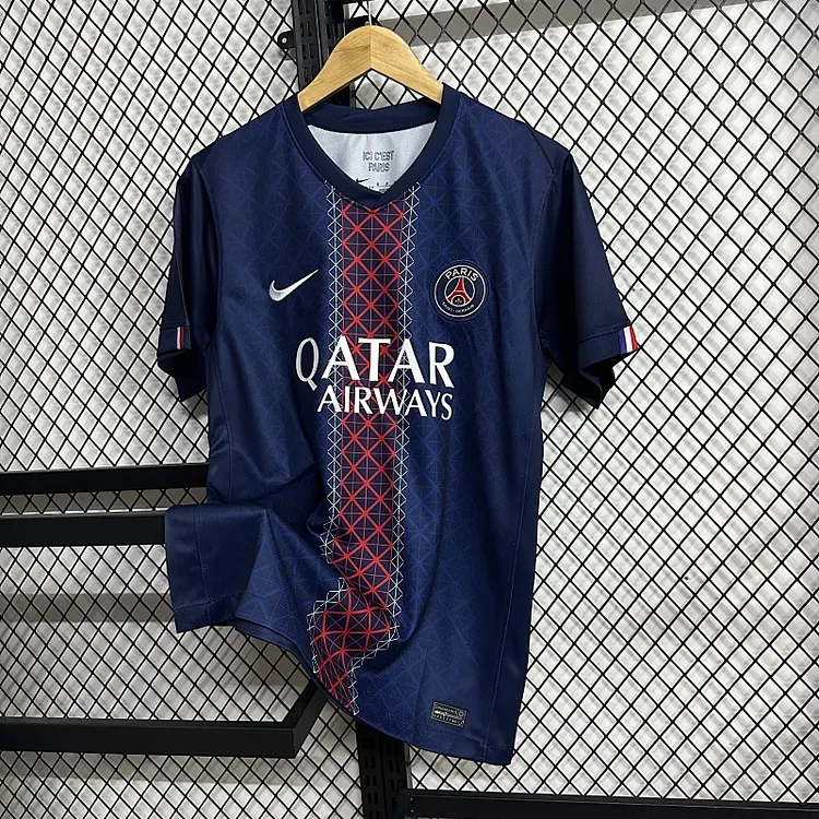 25-26 Paris Home Football Jersey (Fan Version) &ndash; 1:1 Thai Quality