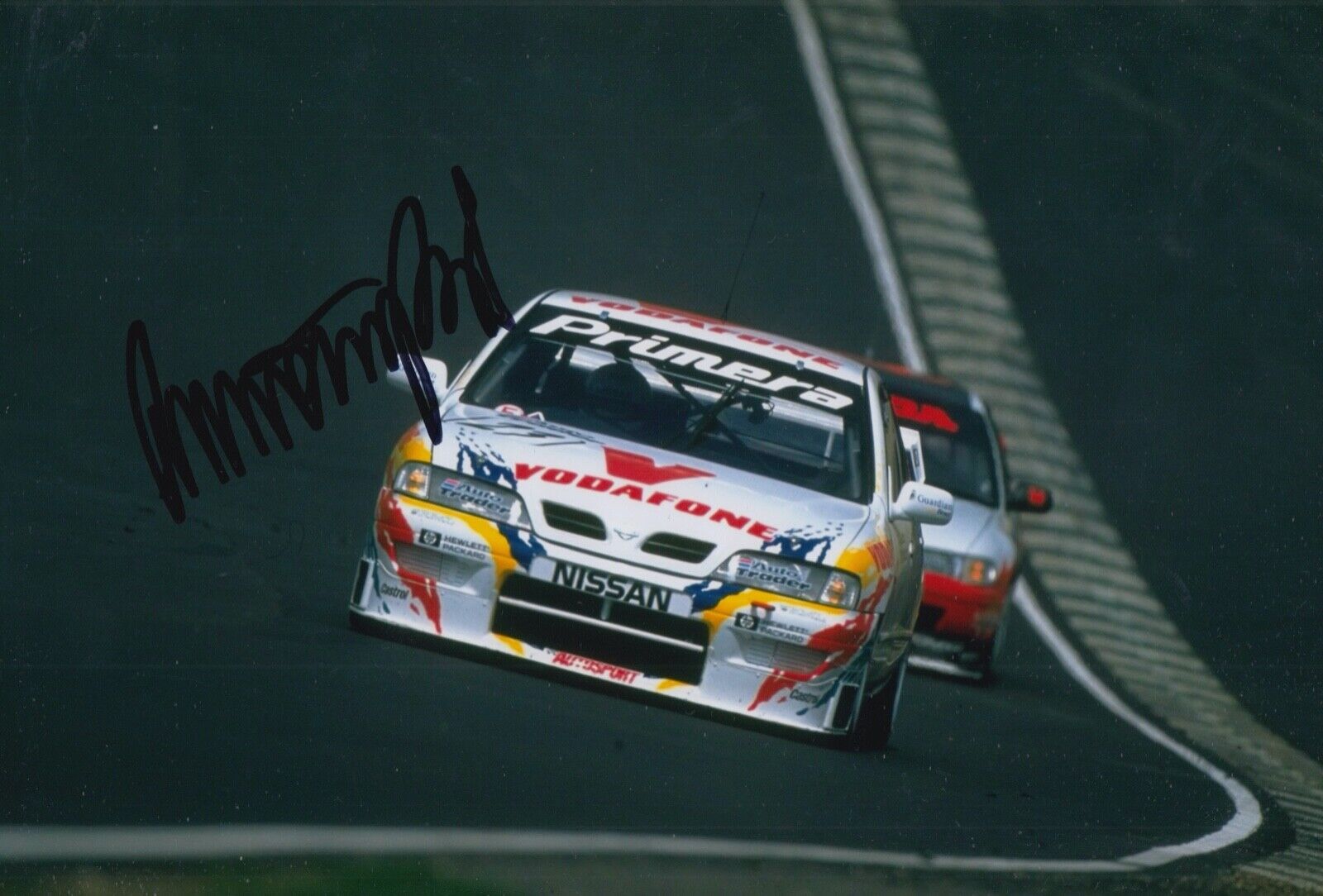 Anthony Reid Hand Signed 12x8 Photo Poster painting Touring Cars Autograph 1