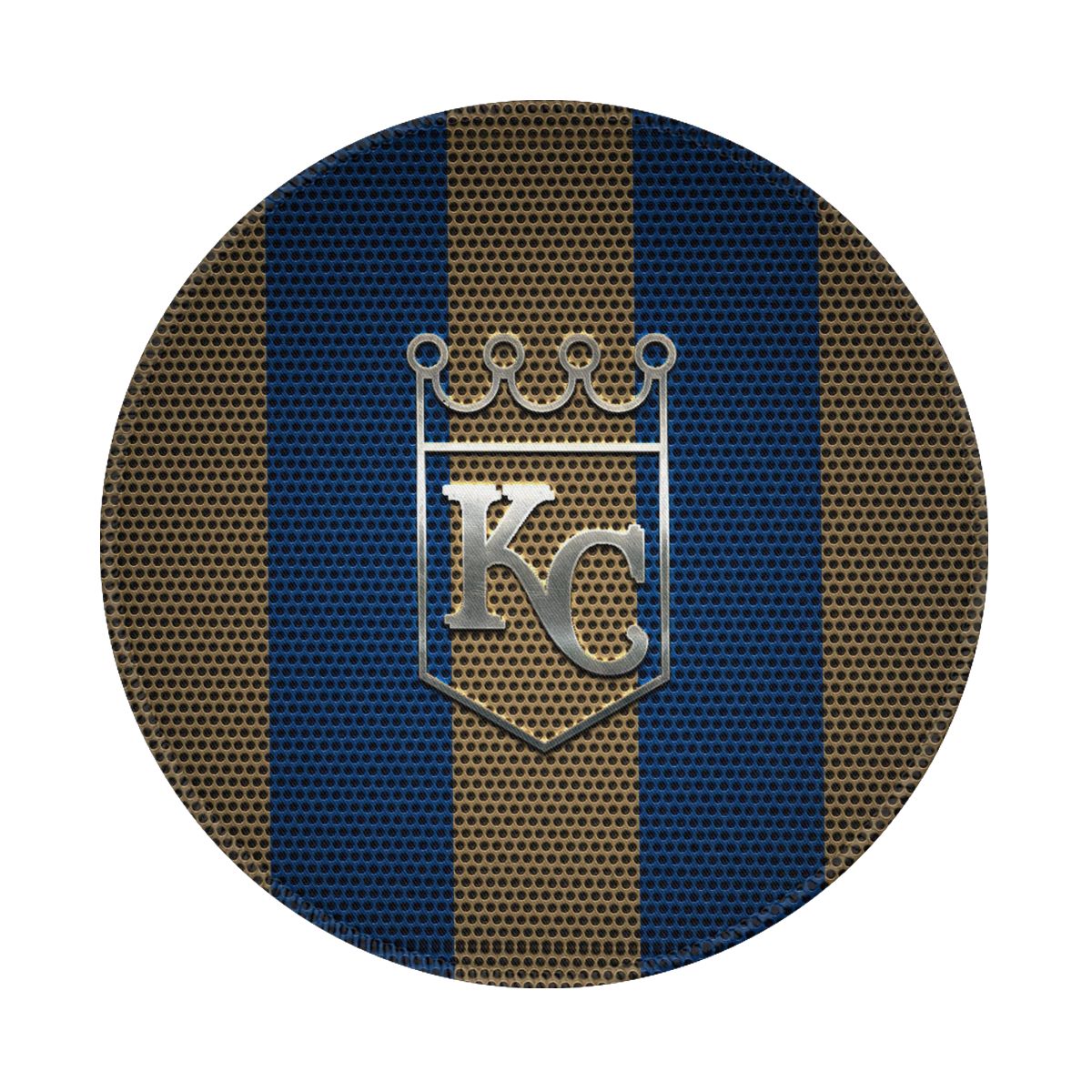 Kansas City Royals Mesh Design Gaming Round Mousepad for Computer Laptop